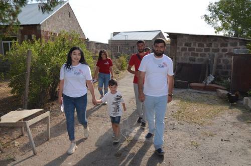 «Ապրելու երկիր» կուսակցության քարոզարշավը Նոր Արթիկ և Ցամաքասար բնակավայրերում (Լուսանկարներ)