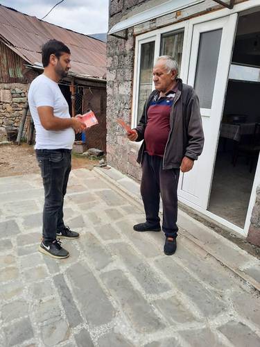 «Ապրելու երկիր» կուսակցության քարոզարշավը Սվերդլով բնակավայրում (Լուսանկարներ)