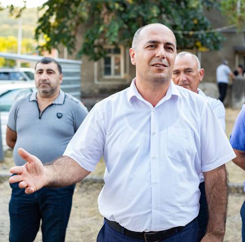 Արկադի Թամազյանը՝ Ախթալայում